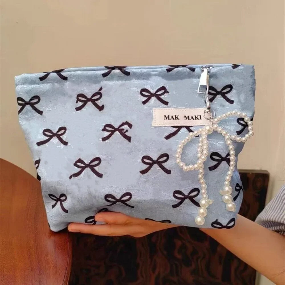 Blue Makeup bag